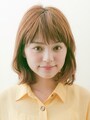 ミディアムボブパーマスタイル