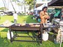 フレッシュな食材をその場で調理