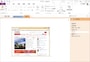 ブラウザで表示したオールアバウトのWebページの画像をOneNoteに貼り付けてみました。ここに手書きの線や文字を追加していきましょう