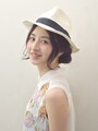 三つ編みで簡単！夏の帽子に似合う爽やかヘアアレンジ