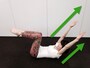 脚はそのままで手を遠くに