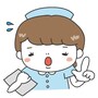 【カラー】注意をするナースです。