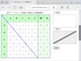 斜線の角度が自動調整されるCSSを使った表示例