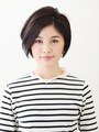 前下がりのショートボブ