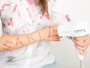 4　ドライヤーで乾かす