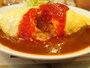 ケチャップとデミグラスソースの融合もいい
