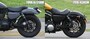 ［左］2008 XL1200R ［右］2016 XL883N リアまわりの違い
