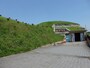 墳丘内部に展示館が設けられた将軍山古墳