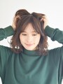 毛先だけでなく表面にももみ込む。