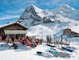 スイスの冬～山のレストラン