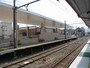 ホームから見た上州富岡駅駅舎