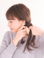 しっかりみつ編みする。この段階でゆるめに編むとボリュームがでないのでしっかり編みましょう
