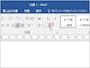 1.［ホーム］タブの［段落］にある［罫線］ボタンの［▼］をクリックします