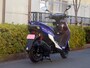 4代目シグナスX　リアビュー