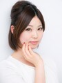 ハーフアップでぐっと大人っぽく