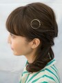 ピンが目立ち華やかに