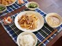 豚じゃがのマヨケチャ炒め定食