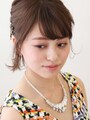 毛先はしっかりと外ハネにクセ付け