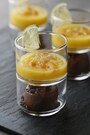 フォンダンショコラとシトラスフルーツのガスパチョ