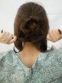 たるみが出ないようにきつめに結ぶと良い
