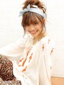 ヘアバンド×おだんごでオフェロ髪アレンジ