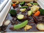 ゴボウ入り和風ビーフシチュー 黒七味添え