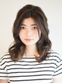 セミロングパーマスタイル
