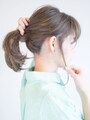 指先でつまみながら引き出す