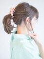 指先でつまみながら引き出す