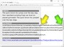 長い英数字の羅列がボックスの端で自動改行されずに右方向へはみ出してしまう例 (長い単語は自動改行されずに横方向に長く続いてしまう)