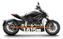 ドゥカティのラインナップで最長となるロングホイールベースのXディアベル。このロー&ロングスタイルこそクルーザーモデルのそれだ