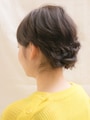 ロープ編みのやり方！ねじるだけで簡単まとめ髪ヘアアレンジ