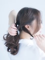 最後に残った毛を足す