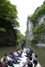 げいび追分を聴きながら楽しい舟旅を