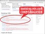 最新バージョンのCSSファイルをCDNサーバから読み込む記述を、そのままコピー＆ペーストする
