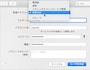 「新規アカウント」欄に「共有のみ」を指定