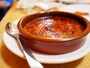 バルデザートの定番はコレ！シェリーと交互に、後半は直接かけて至福のひととき。