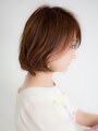 40代に似合う大人のフェミニンボブ