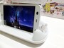 スマホピアスを装着したままホルダに納められる