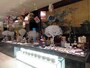 マーブルラウンジ メインのブッフェ台