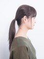 NG例／フェイスラインが大きくみえてしまいます