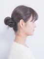おくれ毛も出さず、耳もしっかり出ている