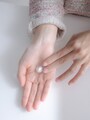 ワックスを透明になるまでなじませる