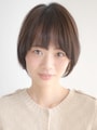 丸みのあるショートスタイル