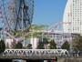 中島敦と芥川龍之介が出会う橋は汽車道（ナビオス横浜側）。画像は北仲通第3公園からの眺め（2016年12月17日撮影）