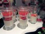 ミックスプリン ストロベリーソース