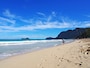 8キロもの美しい砂浜が続くワイマナロ・ベイ・ビーチ