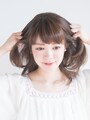 ベースにヘアクリームをつける