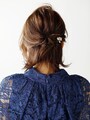 色っぽい！ショートカットの結婚式ヘアアレンジ
