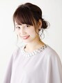 三つ編み×ギブソンタック